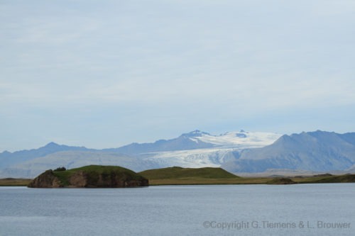 Höfn en Gletsjers IJsland  Zomer Water Vakantie Oost Ijsland Natuur IJsland Ijs Helder Gletsjer Foto Bergen 