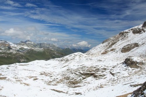 Großglockner Oostenrijk  Zomer Vakantie Sneeuw Oostenrijk Grossglockner Gletsjer Bergen Auto Alpen 