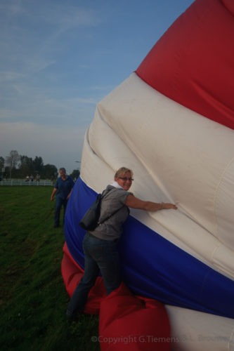 Ballonvaart van Stadskanaal naar Winschoten Nederland Wolkenluchten  Winschoten westerwolde ballooning Stadskanaal luchtballon Groningen Ballonvaart 