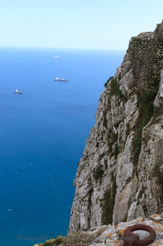 Gibraltar, in en rondom de rots Gibraltar  Uitzicht St michaels rots grot Gibraltar Europe point 